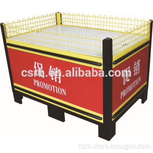 Hot Sale 1200*1000*830mm RH-PT018 Promotion Display Stand Supermarket Sale Display Table